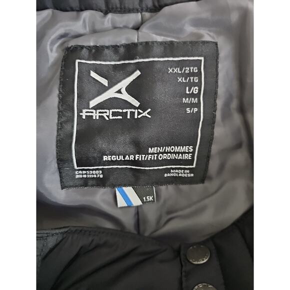 Arctix ~Men's Size L~ Black Essential Snow Ski Insulated Pants Regular Fit. - Picture 7 of 16